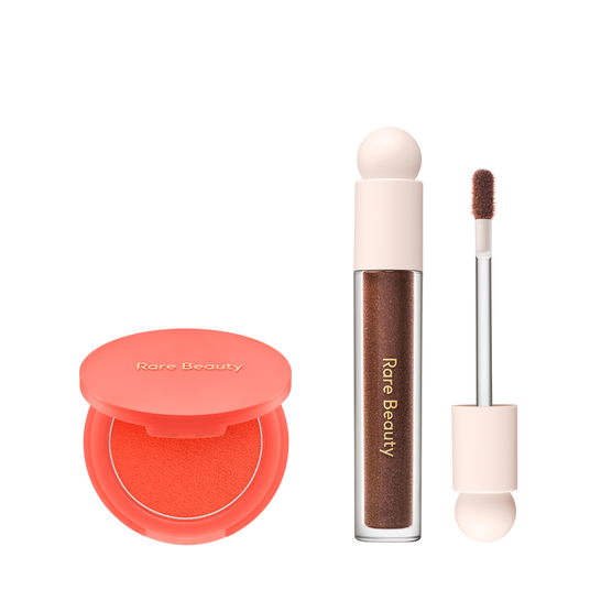 KIT BLUSH MATTE E GLOSS RARE BEAUTY